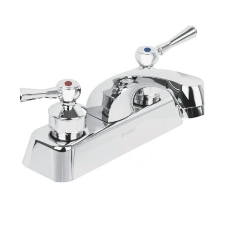 Mezcladora plástica 4? para lavabo, manerales de palanca