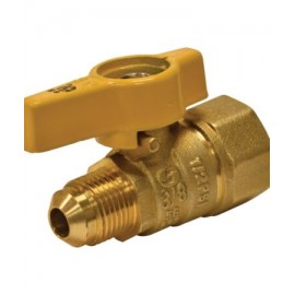 Llave invierno en codo 1/2 x 3/8 bronce