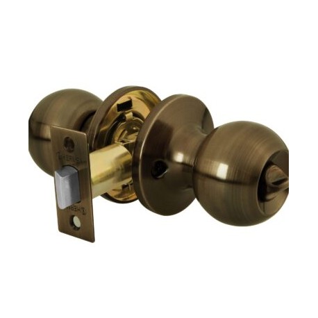 Cerradura tipo esfera, tubular, recámara, antiguo, Hermex