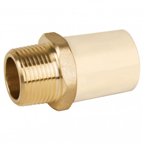 Adaptadores macho de CPVC, con inserto metálico ,Cod:45105