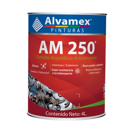Esmalte anticorrosivo Codigo: AM-250 *Galon 4L*