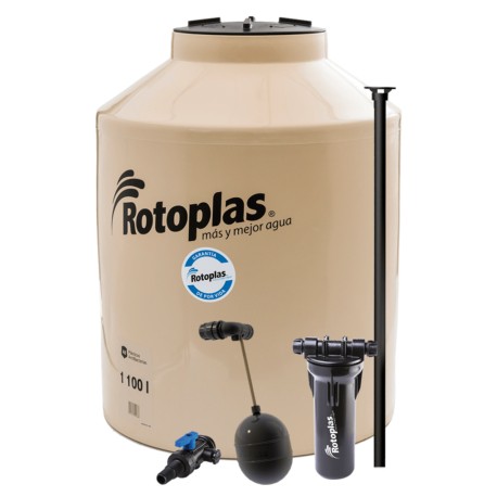 Tinaco tricapa de 1100 L