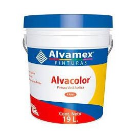 Pintura Alvacolor cubeta 19 ltrs