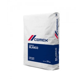 Cemento blanco cemex 25kg