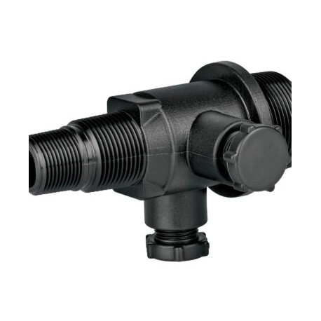 Multiconector polipropileno para tinaco, sin válvula, Foset Codigo:48070