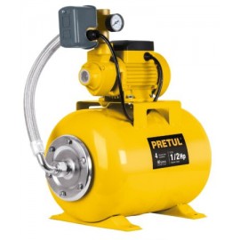 Bomba hidroneumática 1/2 HP, 24 litros, Pretul Codigo:20183