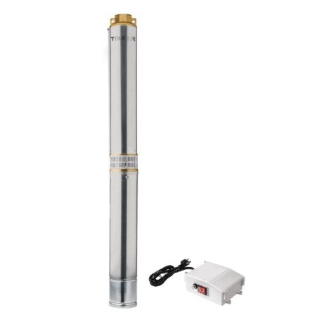 Bomba sumergible para pozo profundo, 2 HP, agua limpia Codigo:12627