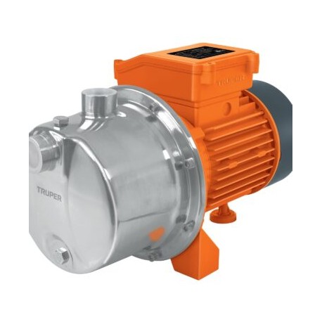 Bomba eléctrica tipo jet para agua, acero inoxidable, 3/4 HP Codigo:13557
