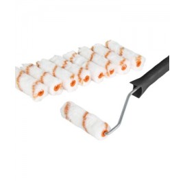Kit 9 repuestos de mini rodillos de 4? y 1 maneral Codigo:12132