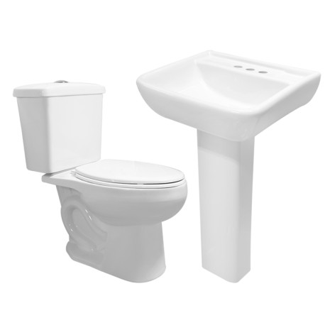 Juego De Baño Cuatro Piezas (Línea Lujo)