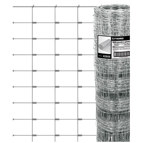 Mallas ganaderas de acero galvanizado, 50 m