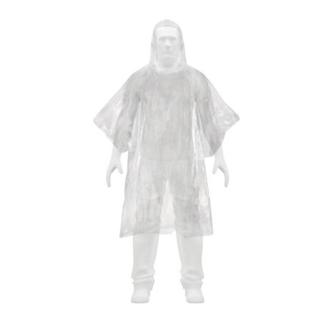Poncho o capamanga desechable de polietileno, Pretul Codigo:27089