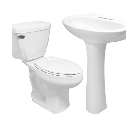 Juego De Baño Cuatro piezas (línea alargada)