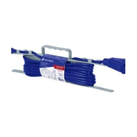 Extensión triple uso rudo 8 m tipo abanico 3×16 AWG, Volteck Codigo:48063