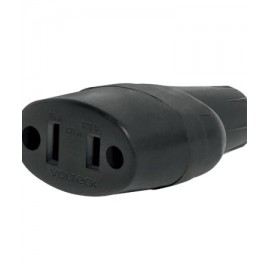 2 Contactos de PVC, Volteck Codigo: 46123