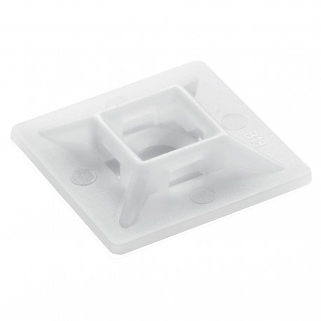 Base para cinchos con pegamento, 3 x 3 cm Cod: 49971