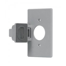 Placa contacto redondo, policarbonato,p/intemperie, Standard Codigo: 46411