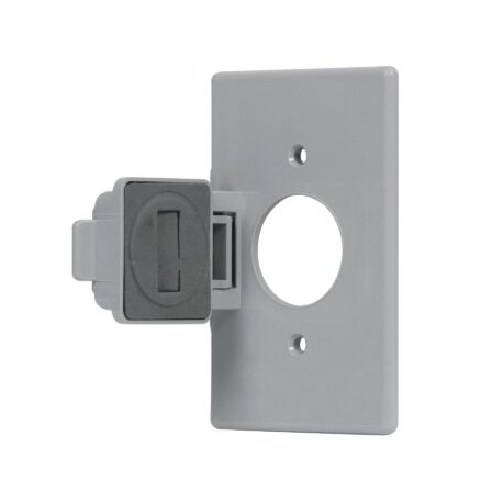 Placa contacto redondo, policarbonato,p/intemperie, Standard Codigo: 46411