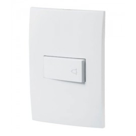 Placa armada con timbre, línea Oslo, color blanco Cpdigo: 46498