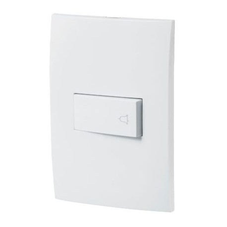 Placa armada con timbre, línea Oslo, color blanco Cpdigo: 46498