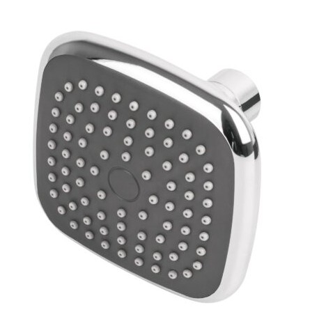 Regadera cuadrada de ABS 3-3/4? sin brazo, Foset  cod: 45066