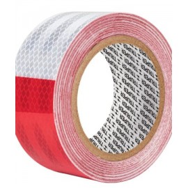 Rollo de 9 m x 2? de cinta reflejante de PVC, Truper