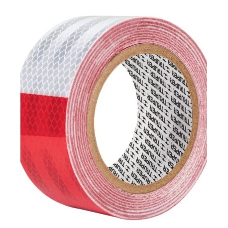 Rollo de 9 m x 2? de cinta reflejante de PVC, Truper