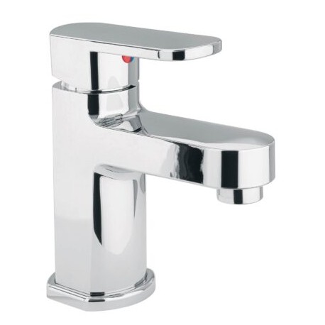 Monomando plástico para lavabo, maneral plano, Foset